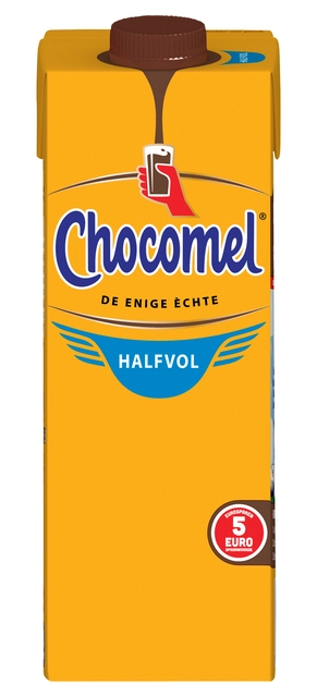 Een Chocolademelk Chocomel halfvol 1 liter koop je bij VHK Kantoorartikelen