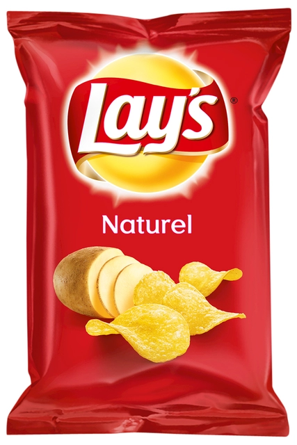 Een Chips Lay's Naturel 40gr koop je bij VHK Kantoorartikelen