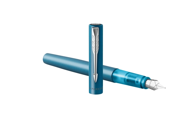 Een Vulpen Parker Vector XL teal medium koop je bij VHK Kantoorartikelen