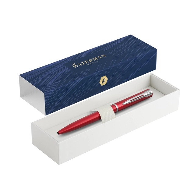 Een Balpen Waterman Allure red lacquer CT medium koop je bij VHK Kantoorartikelen