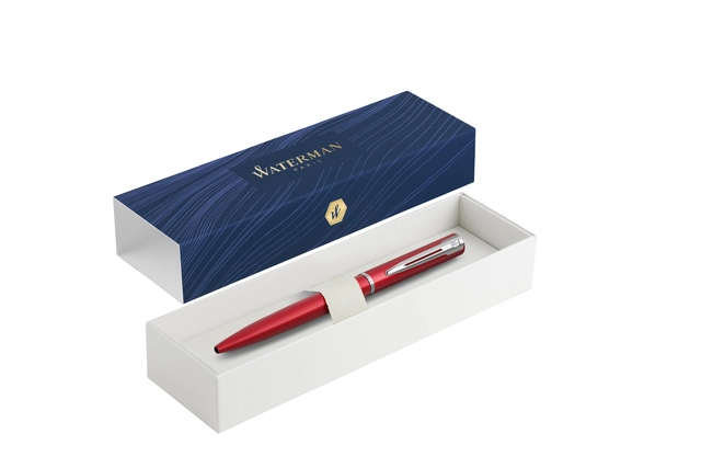 Een Balpen Waterman Allure red lacquer CT medium koop je bij VHK Kantoorartikelen