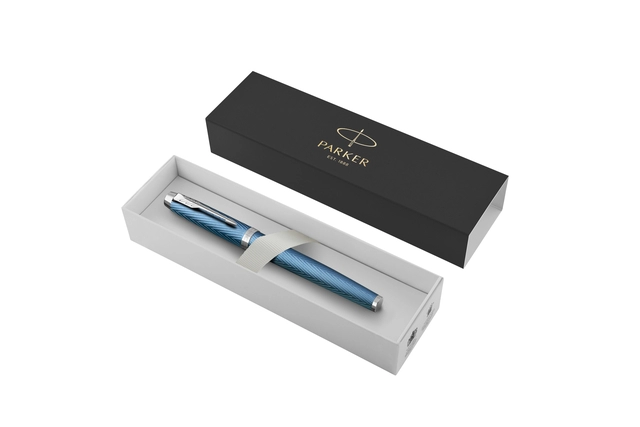 Een Vulpen Parker IM Premium blue CT fijn koop je bij VHK Kantoorartikelen