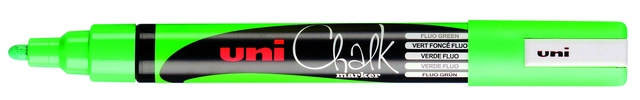 Een Krijtstift Uni-ball chalk rond 1.8-2.5mm fluor groen koop je bij VHK Kantoorartikelen