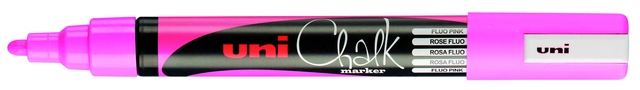 Een Krijtstift Uni-ball chalk rond 1.8-2.5mm fluor roze koop je bij VHK Kantoorartikelen