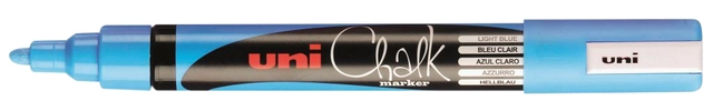 Een Krijtstift Uni-ball chalk rond 1.8-2.5mm lichtblauw koop je bij VHK Kantoorartikelen