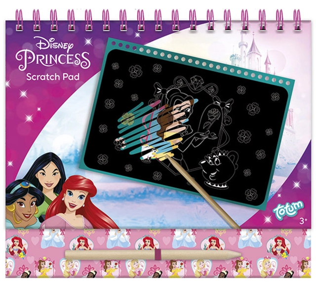 Een Knutselset Totum Disney Princess scratchbook koop je bij VHK Kantoorartikelen