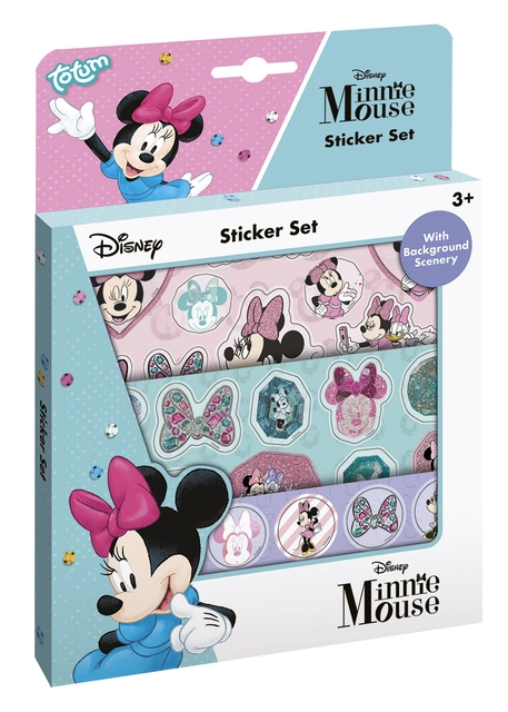 Een Stickerset Totum Minnie Mouse koop je bij VHK Kantoorartikelen