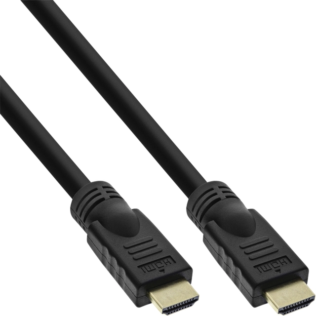 Een Kabel inLine HDMI ETH4K M/M 2 meter zwart koop je bij VHK Kantoorartikelen