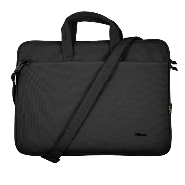 Een Laptoptas Trust Bologna Eco 16 inch zwart koop je bij VHK Kantoorartikelen