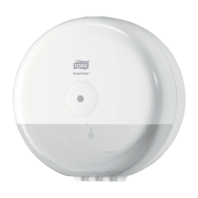 Een Toiletpapierdispenser Tork SmartOne® Mini T9 Elevation wit 681000 koop je bij VHK Kantoorartikelen