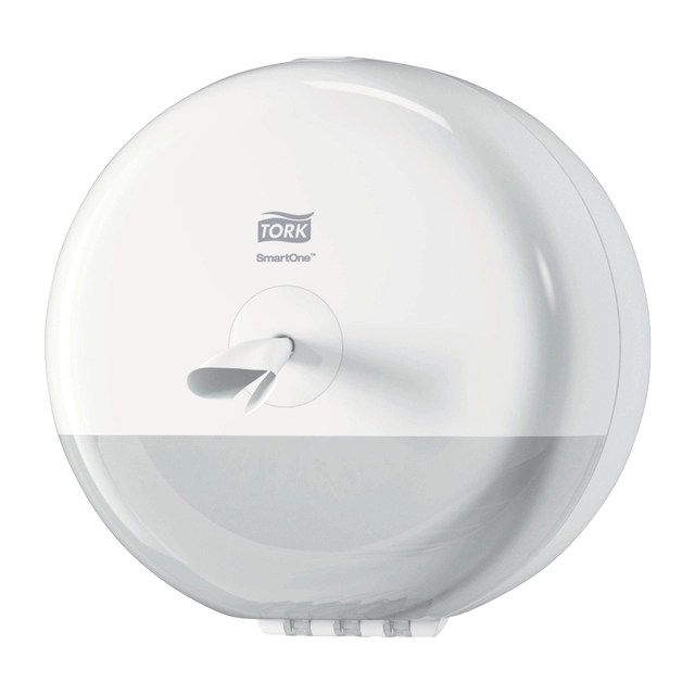 Een Toiletpapierdispenser Tork SmartOne® Mini T9 Elevation wit 681000 koop je bij VHK Kantoorartikelen