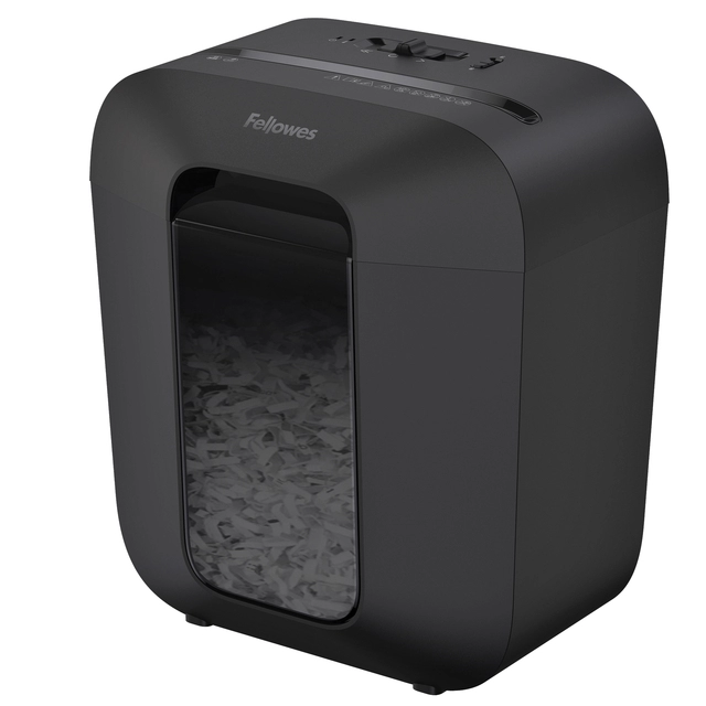 Een Papiervernietiger Fellowes Powershred LX25 snippers 4x37mm zwart koop je bij VHK Kantoorartikelen