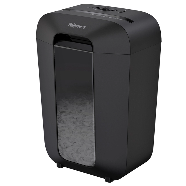 Een Papiervernietiger Fellowes Powershred LX70 snippers 4x40mm zwart koop je bij VHK Kantoorartikelen