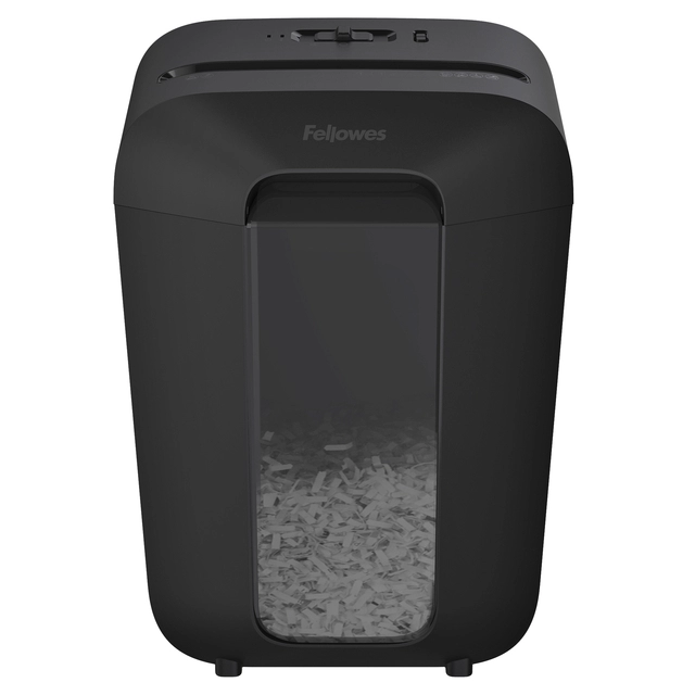 Een Papiervernietiger Fellowes Powershred LX70 snippers 4x40mm zwart koop je bij VHK Kantoorartikelen