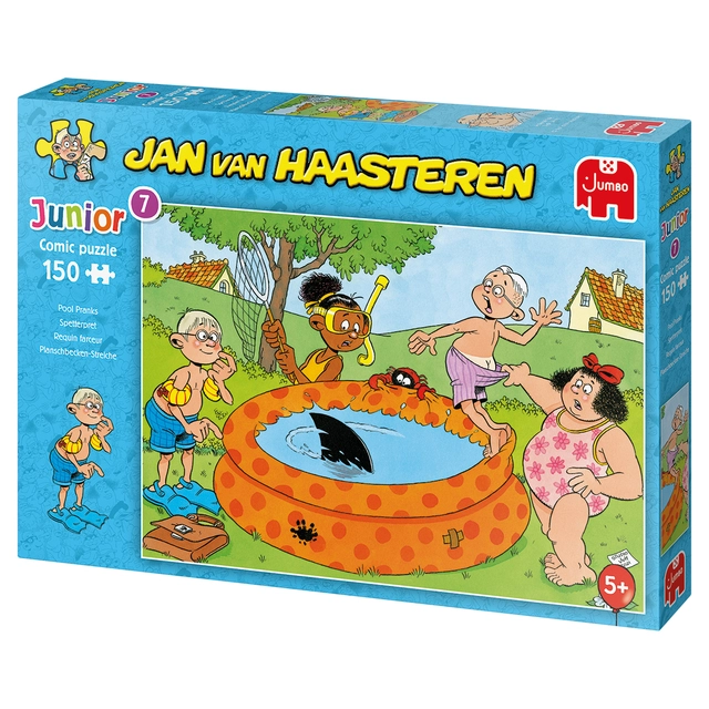 Een Puzzel Jan van Haasteren Junior Spetterpret 150 stukjes koop je bij The Cartridge Shop bvba