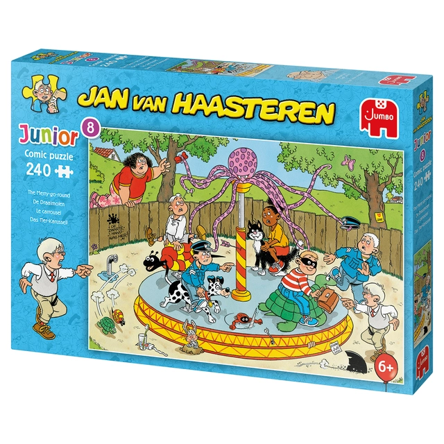 Een Puzzel Jan van Haasteren Junior - De Draaimolen 240 stukjes koop je bij The Cartridge Shop bvba