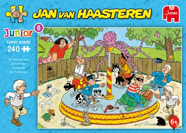 Een Puzzel Jan van Haasteren Junior - De Draaimolen 240 stukjes koop je bij The Cartridge Shop bvba