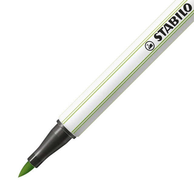 Een Brushstift STABILO Pen 568/34 pistache koop je bij VHK Kantoorartikelen