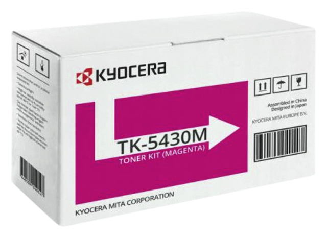 Een Toner Kyocera TK-5430M rood koop je bij Hoekmankantoorartikelen.nl