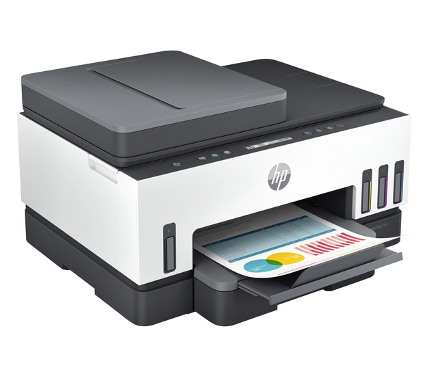 Een Multifunctional inktjet printer HP Smart Tank 7305 koop je bij Hoekmankantoorartikelen.nl