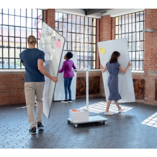 Een Whiteboard Nobo Move & Meet 1800x900mm koop je bij Hoekmankantoorartikelen.nl