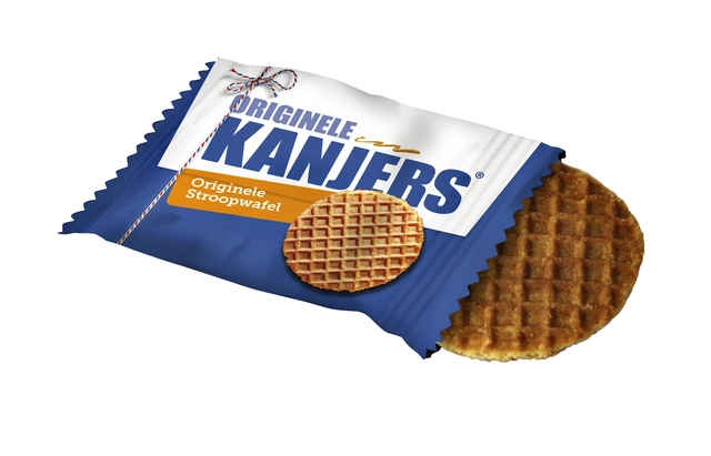 Een Koeken Kanjers stroopwafels 150x8gr koop je bij Hoekmankantoorartikelen.nl