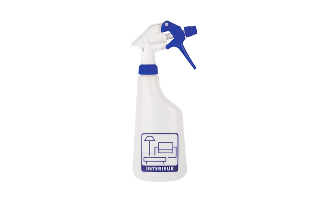 Een Sproeiflacon Cleaninq 600ml leeg met logo interieur koop je bij VHK Kantoorartikelen