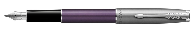 Een Vulpen Parker Sonnet Essential violet lacquer CT fijn koop je bij VHK Kantoorartikelen