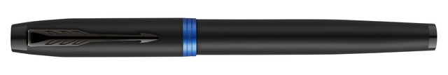 Een Rollerpen Parker IM blackbBlue vibrant ring fijn koop je bij VHK Kantoorartikelen