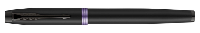 Een Vulpen Parker IM black purple vibrant ring medium koop je bij VHK Kantoorartikelen