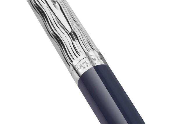 Een Vulpen Waterman Hémisphère L'essence du blue lacquer CT medium koop je bij VHK Kantoorartikelen