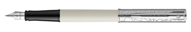 Een Vulpen Waterman Allure DeLuxe white fijn koop je bij Hoekmankantoorartikelen.nl