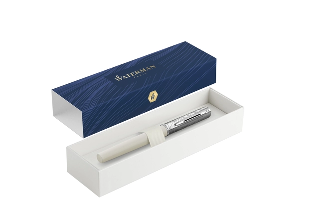 Een Vulpen Waterman Allure DeLuxe white fijn koop je bij Hoekmankantoorartikelen.nl