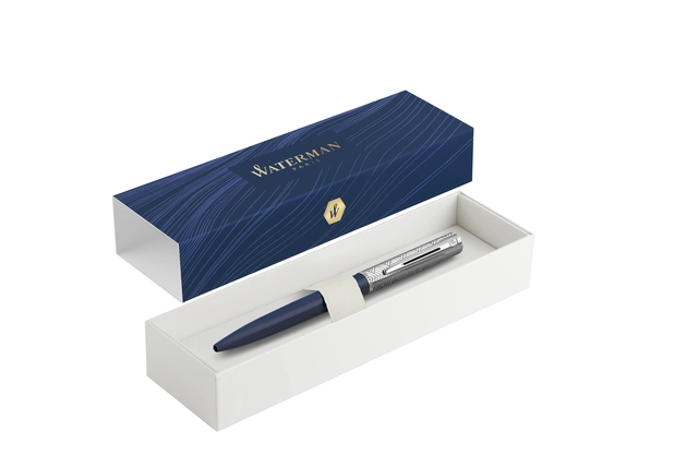 Een Balpen Waterman Allure DeLuxe blue fijn koop je bij Hoekmankantoorartikelen.nl