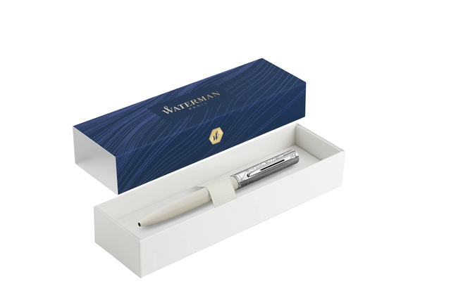 Een Balpen Waterman Allure DeLuxe white fijn koop je bij Hoekmankantoorartikelen.nl