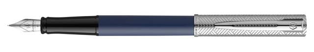 Een Vulpen Waterman Allure DeLuxe blue fijn koop je bij Hoekmankantoorartikelen.nl