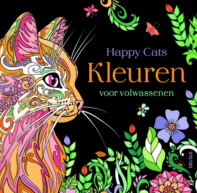 Een Kleurboek Deltas Happy Cats koop je bij Boek en kantoorvakhandel Reterink