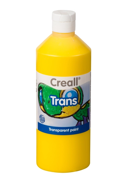 Een Raamverf Creall Trans geel 500ml koop je bij VHK Kantoorartikelen