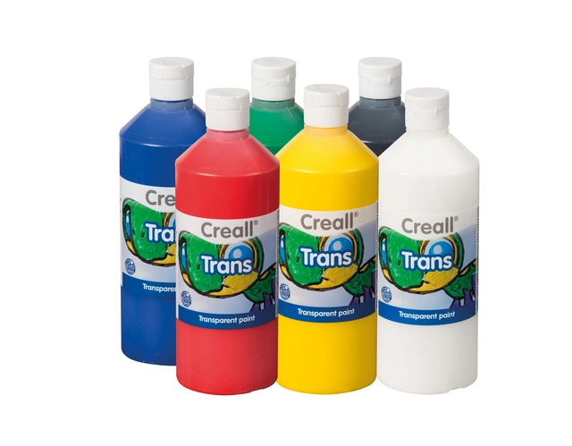 Een Raamverf Creall Trans geel 500ml koop je bij VHK Kantoorartikelen