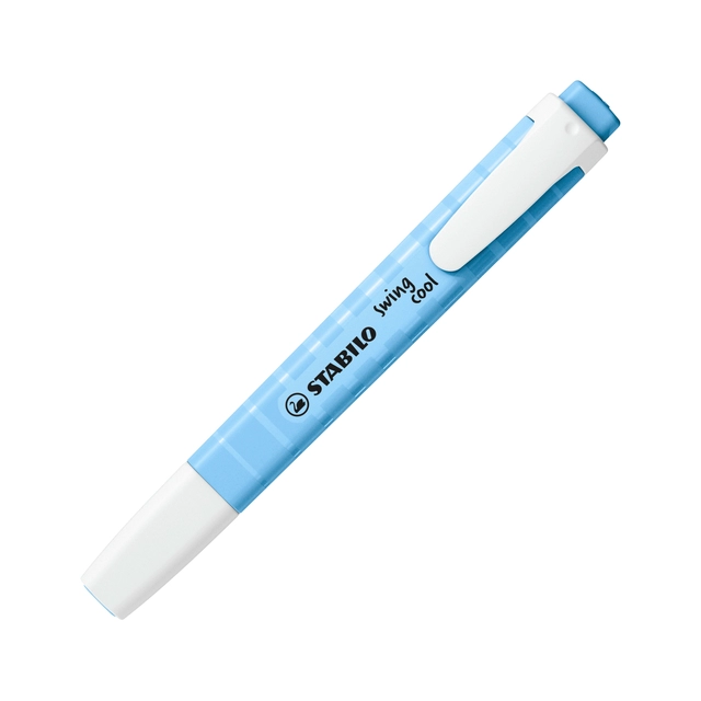 Een Markeerstift STABILO Swing cool 275/112 pastel luchtig blauw koop je bij VHK Kantoorartikelen