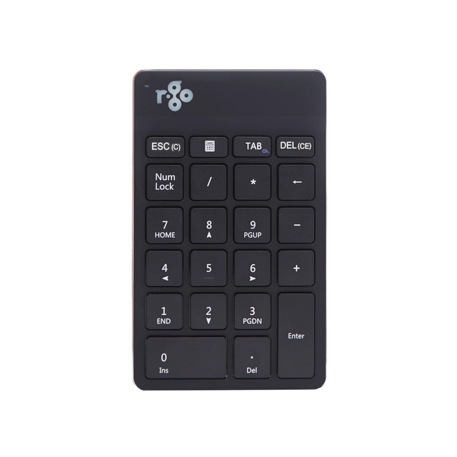 Een Toetsenbord R-Go Ergonomisch Numpad Break Wireless koop je bij Hoekmankantoorartikelen.nl