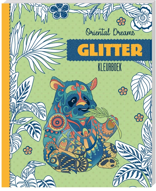 Een Kleurboek Interstat Glitter Oriental Dreams koop je bij VHK Kantoorartikelen