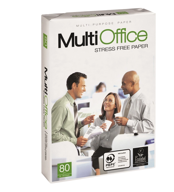 Een Kopieerpapier MultiOffice A4 80gr wit 500 vel koop je bij Hoekmankantoorartikelen.nl