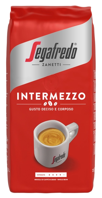 Een Koffie Segafredo Intermezzo bonen 1000gr koop je bij VHK Kantoorartikelen