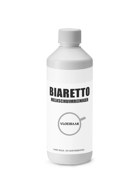 Een Melkschuimreiniger Biaretto 1 liter koop je bij VHK Kantoorartikelen