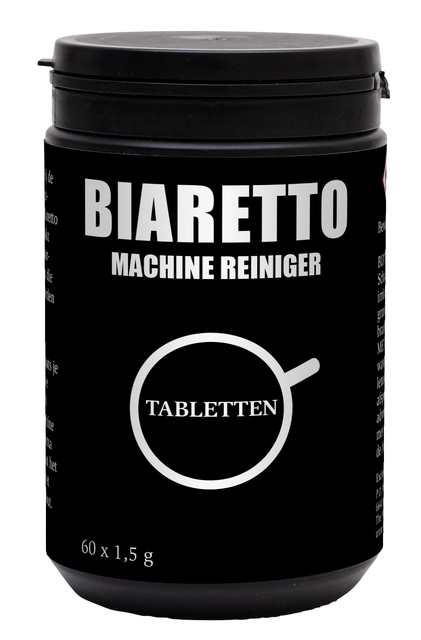 Een Reinigingstabletten Biaretto 60 stuks koop je bij VHK Kantoorartikelen