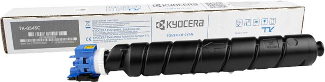 Een Toner Kyocera TK-8545C blauw koop je bij Hoekmankantoorartikelen.nl