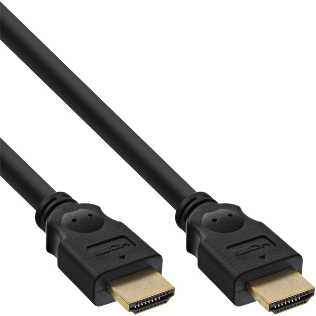 Een Kabel InLine HDMI HD M 5 meter zwart koop je bij VHK Kantoorartikelen