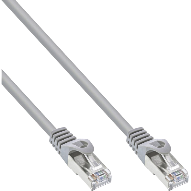 Een Kabel InLine Cat5e U UTP 2 meter grijs koop je bij VHK Kantoorartikelen