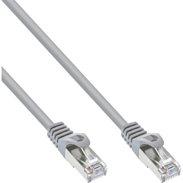 Een Kabel InLine Cat5e U UTP 20 meter grijs koop je bij VHK Kantoorartikelen